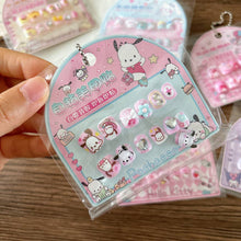 Load image into Gallery viewer, Cute Cartoon Print 3D Nail Stickers for Kids - Kuromi Design: 3-Pompompurin
