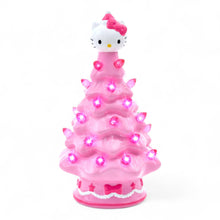 Load image into Gallery viewer, Sanrio Hello Kitty Pink Light-Up Christmas Tree