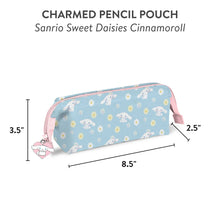 Load image into Gallery viewer, Sanrio Sweet Daisies Cinnamoroll™ Charmed Pencil Pouch