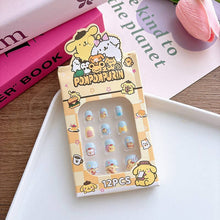 Load image into Gallery viewer, Cute Sanrio Character Nail Stickers for Kids: 5-My Melody Set
