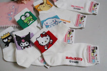 Load image into Gallery viewer, Sanrio New 7Days Ankle line Soft Socks: Hello Kitty