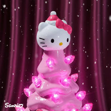 Load image into Gallery viewer, Sanrio Hello Kitty Pink Light-Up Christmas Tree