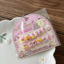 Load image into Gallery viewer, Cute Cartoon Print 3D Nail Stickers for Kids - Kuromi Design: 3-Pompompurin
