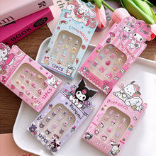 Load image into Gallery viewer, Cute Sanrio Character Nail Stickers for Kids: 1-KT Set
