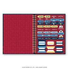 Load image into Gallery viewer, Hello Kitty and Friends Varsity Extra-Large Spiral Notebook