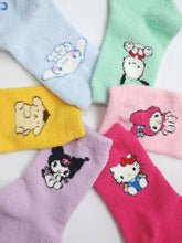 Load image into Gallery viewer, Sanrio Characters ultra-soft cozy warm Sleeping Socks: Little Twin Star (Navy)