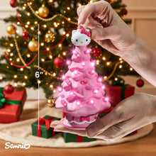 Load image into Gallery viewer, Sanrio Hello Kitty Pink Light-Up Christmas Tree