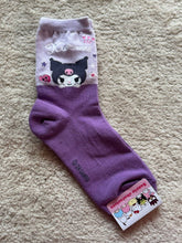 Load image into Gallery viewer, Sanrio Character Happy Cotton Crew Ankle Socks : Hello Kitty