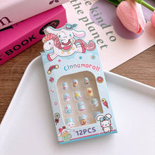 Load image into Gallery viewer, Cute Sanrio Character Nail Stickers for Kids: 2-Cinnamoroll Set