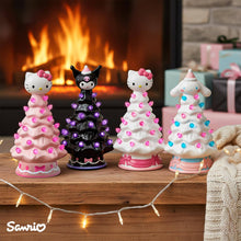 Load image into Gallery viewer, Sanrio Hello Kitty Pink Light-Up Christmas Tree