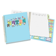 Load image into Gallery viewer, Hello Kitty and Friends College Blue Extra Large Spiral