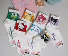 Load image into Gallery viewer, Sanrio New 7Days Ankle line Soft Socks: Hello Kitty
