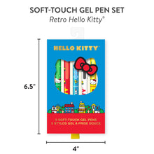 Load image into Gallery viewer, Retro Hello Kitty Soft-Touch Gel Pen Set
