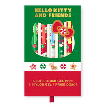 Load image into Gallery viewer, Hello Kitty &amp; Friends Holiday Soft-Touch Gel Pens
