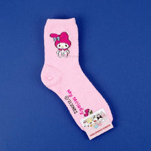 Load image into Gallery viewer, Sanrio Characters ultra-soft cozy warm Sleeping Socks: Hello Kitty (Hot Pink)
