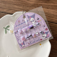 Load image into Gallery viewer, Cute Cartoon Print 3D Nail Stickers for Kids - Kuromi Design: 3-Pompompurin
