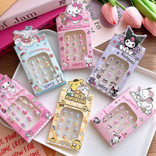 Load image into Gallery viewer, Cute Sanrio Character Nail Stickers for Kids: 2-Cinnamoroll Set
