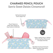 Load image into Gallery viewer, Sanrio Sweet Daisies Cinnamoroll™ Charmed Pencil Pouch
