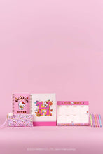 Load image into Gallery viewer, Hello Kitty College Letters Extra Large Spiral Notebook
