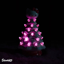 Load image into Gallery viewer, Sanrio Hello Kitty White Light-Up Christmas Tree
