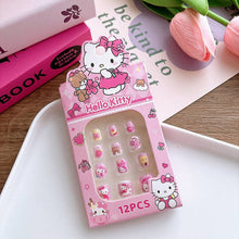 Load image into Gallery viewer, Cute Sanrio Character Nail Stickers for Kids: 1-KT Set
