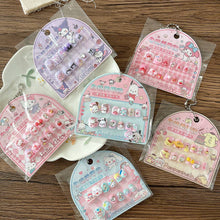 Load image into Gallery viewer, Cute Cartoon Print 3D Nail Stickers for Kids - Kuromi Design: 2-My Melody
