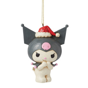 KUROMI IN SANTA HAT ORNAMENT