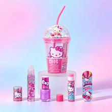 Load image into Gallery viewer, Hello Kitty Cosmetics in Pink Tumbler
