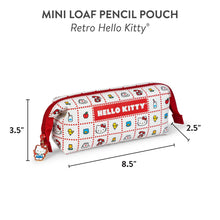 Load image into Gallery viewer, Retro Hello Kitty Mini Loaf Pencil Pouch
