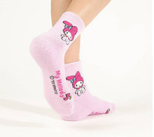 Load image into Gallery viewer, Sanrio Characters ultra-soft cozy warm Sleeping Socks: Hello Kitty (Hot Pink)

