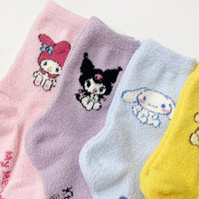 Load image into Gallery viewer, Sanrio Characters ultra-soft cozy warm Sleeping Socks: Little Twin Star (Navy)
