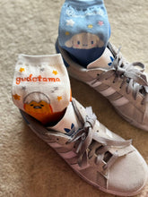 Load image into Gallery viewer, Sanrio Character Happy Cotton Crew Ankle Socks : Hello Kitty
