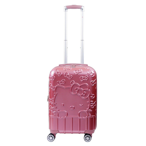 HELLO KITTY PORTRAIT AND BOWS LUGGAGE PINK 22.5