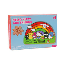 Load image into Gallery viewer, HELLO KITTY &amp; FRIENDS WOODEN PUZZLE - RAINBOW
