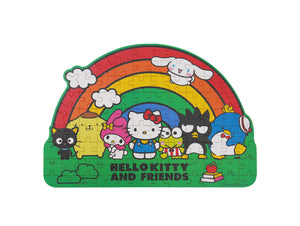 HELLO KITTY & FRIENDS WOODEN PUZZLE - RAINBOW