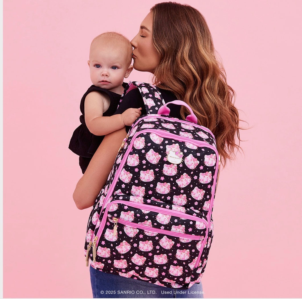 hello kitty jujube hk kimono brb micro backpack HELLO KITTY X JUJUBE ZEALOUS BACKPACK CHERRY BLOSSOMS – Sanrio Del Amo
