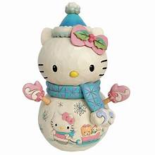 HELLO KITTY SNOWMAN