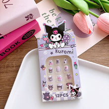 Load image into Gallery viewer, Cute Sanrio Character Nail Stickers for Kids: 1-KT Set
