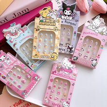 Load image into Gallery viewer, Cute Sanrio Character Nail Stickers for Kids: 1-KT Set
