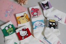 Load image into Gallery viewer, Sanrio New 7Days Ankle line Soft Socks: Hello Kitty
