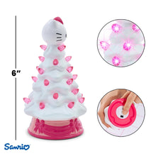 Load image into Gallery viewer, Sanrio Hello Kitty White Light-Up Christmas Tree
