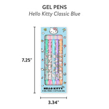Load image into Gallery viewer, Hello Kitty Classic Blue Gel Pens
