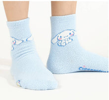 Load image into Gallery viewer, Sanrio Characters ultra-soft cozy warm Sleeping Socks: Hello Kitty (Hot Pink)
