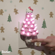 Load image into Gallery viewer, Hello Kitty Christmas Tree Plug-In Nightlight
