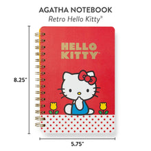 Load image into Gallery viewer, Retro Hello Kitty Agatha Notebook
