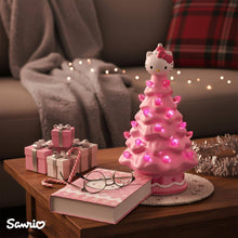Load image into Gallery viewer, Sanrio Hello Kitty Pink Light-Up Christmas Tree
