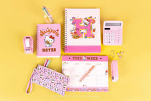 Load image into Gallery viewer, Hello Kitty College Letters Extra Large Spiral Notebook
