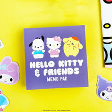 Load image into Gallery viewer, Hello Kitty and Friends Friends Forever Tri-fold Memo Pad
