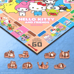 "PREMIUM" MONOPOLY WITH ROSE GOLD CHARACTERS