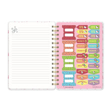 Load image into Gallery viewer, Hello Kitty College Letters Agatha Notebook
